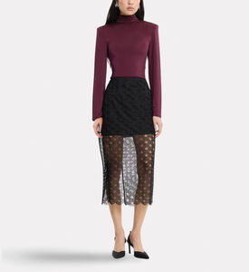 Rotate Tailored Pencil Skirt, Model View