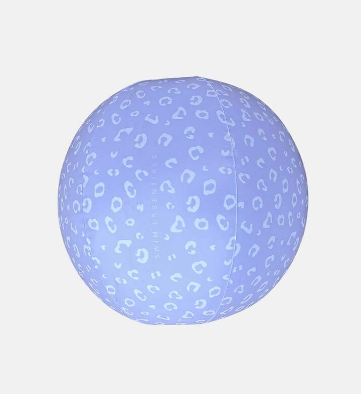 كرة شاطئ بنقشة ليوبارد مرحة