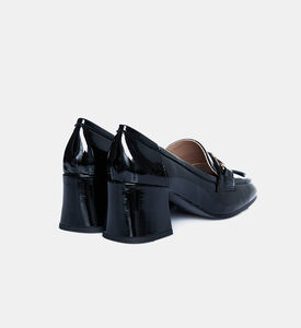 Wrinkled Patent Leather Loafer