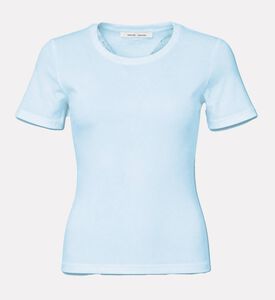 Samsoe Organic Cotton-blend Rib T-shirt, Packshot View