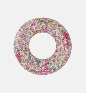 عوامة سباحة بطبعة أزهار متفتحة