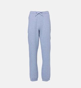 بنطال رياضي قطني مرن برباط