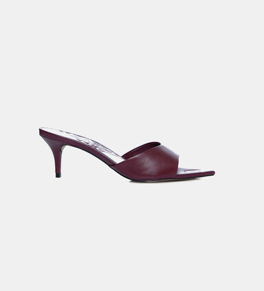 Thin Pointed Toe Low Heels