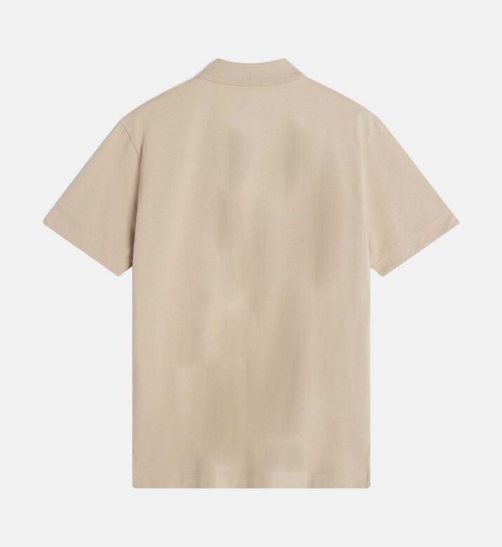 Fox-embroidery Polo Shirt