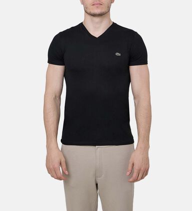 V-neck Pima Cotton Jersey T-shirt
