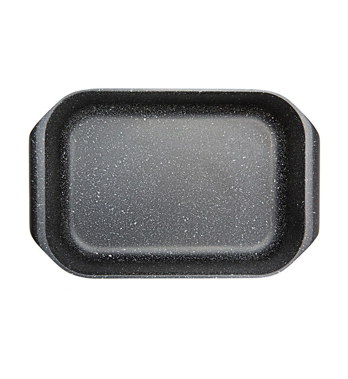 وعاء تحميص بيضاوي من جرانيتو