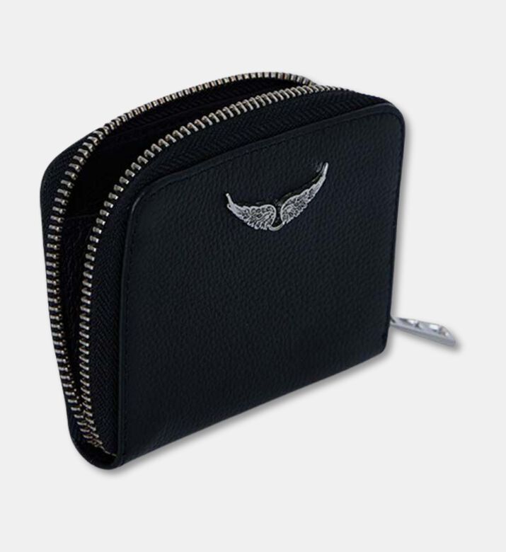 Zadig et Voltaire Mini Cow Leather Zv Coin Purse, Packshot View