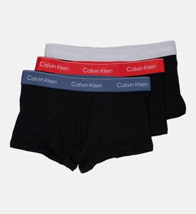 Calvin Klein Cotton Two-tone Design 3-pack Trunks, Packshot View