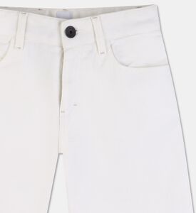 Boss Metal Monogram Denim Shorts, Packshot View