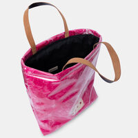 North South Faux Fur Tote Bag