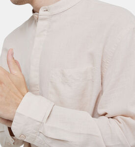 Essential Slim-fit Linen Shirt