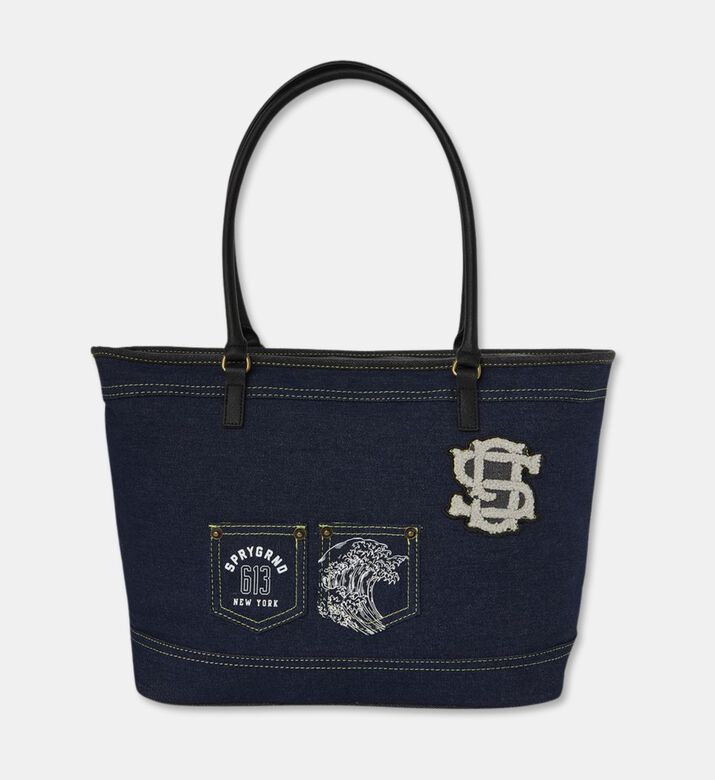 Sprayground Evisu Style Top Handle Tote Bag, Packshot View