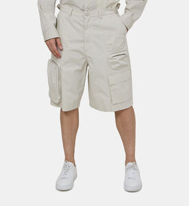 Knee-length Shorts With Multiple Pockets