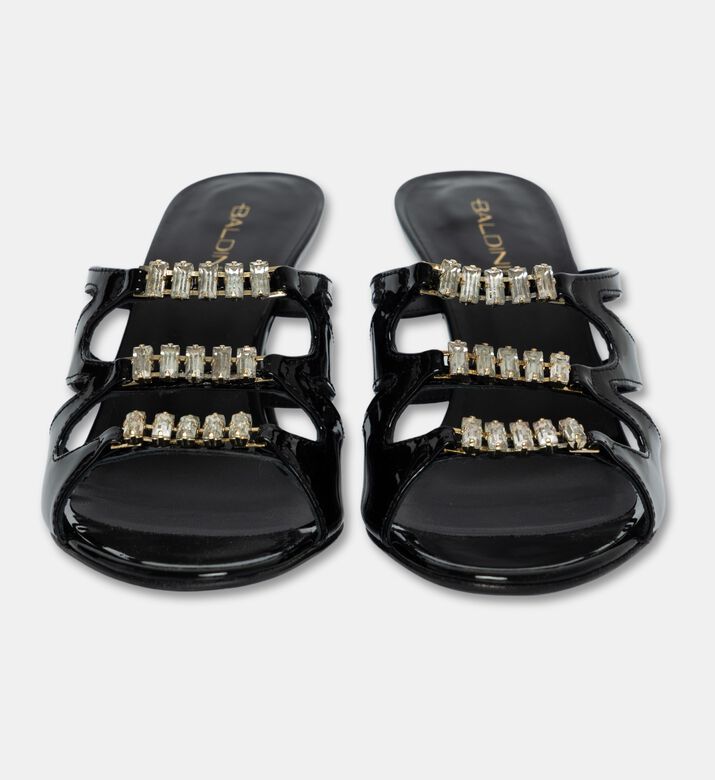 Baldinini Patent Cut-out Mule Sandals, Packshot View