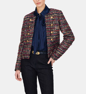 جاكيت قصير تويد