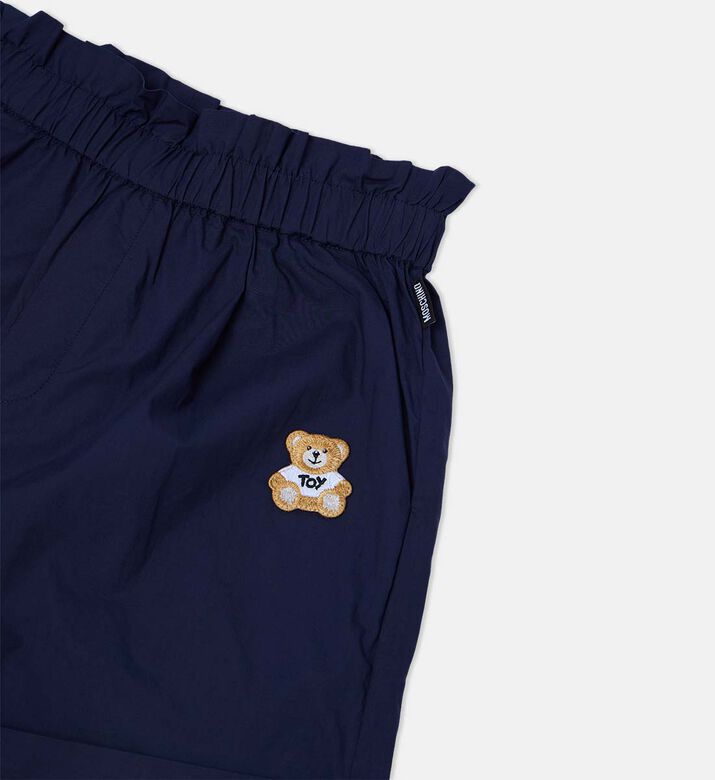 Teddy Bear Flared Waist Shorts