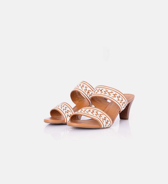 Woven Slip-on Mule Sandals