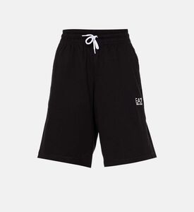 Cotton Side Logo Sweatshorts