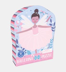 Floss and Rock Enchanted Ballerina Shaped Jigsaw Puzzle, Packshot View
