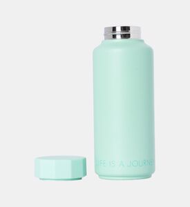 Design Letters Hearts Insulated Thermo Bottle, Light-green, Packshot View