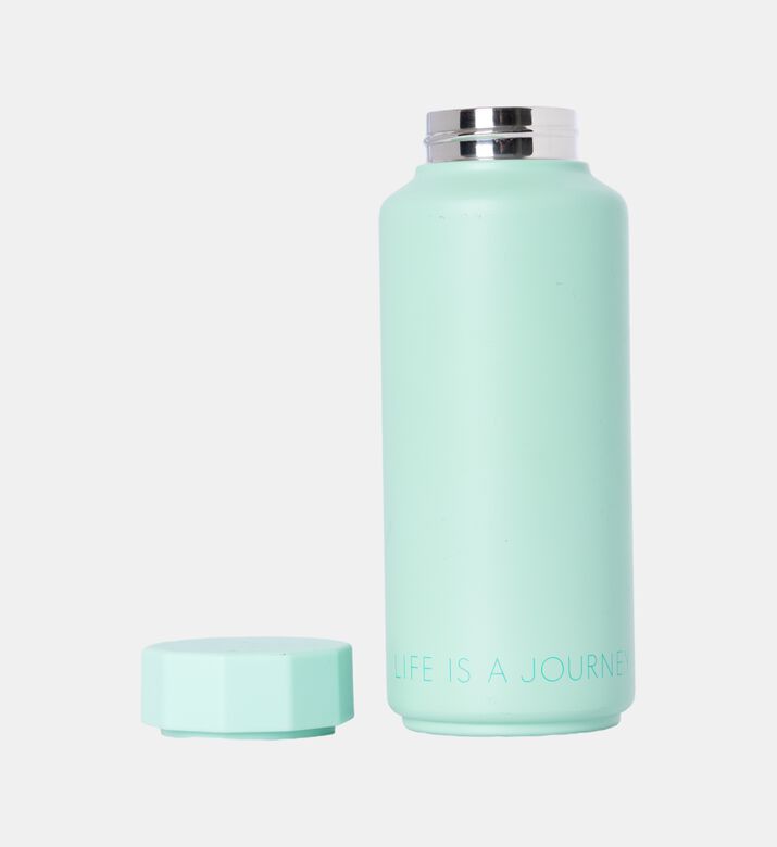 Design Letters Hearts Insulated Thermo Bottle, Light-green, Packshot View