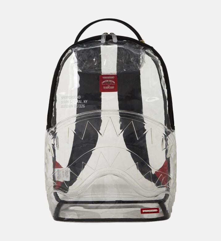 Sprayground Transparent Shark Backpack, Packshot View