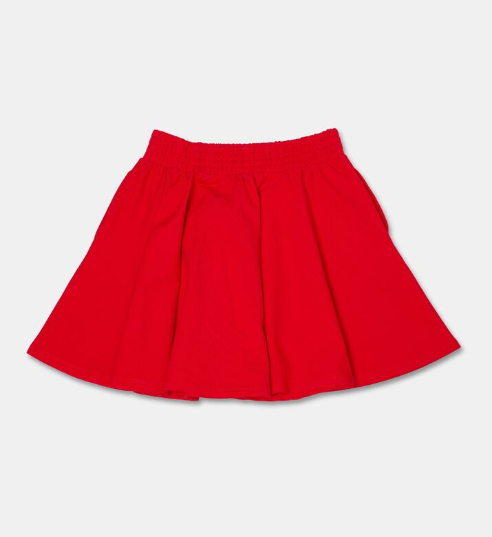 Moschino Kids Logo Bear Flared Mini Skirt, Packshot View