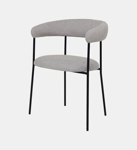 Dan Form Plenti Boucle Fabric Dining Chair, Taupe, Packshot View