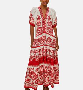 فستان بوهو غاردن بطبعة غرافيكية