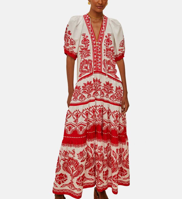 Boho Garden Graphic-print Dress Boho Garden Graphic-print Dress