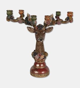 Clayre & Eef Candlestick Deer 51x21x50 Cm, Packshot View