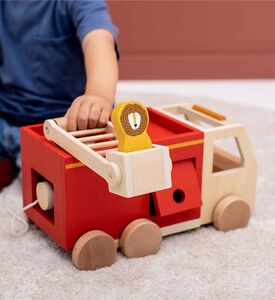 Wooden Fire Truck