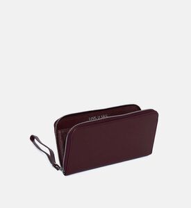 محفظة كومبانيون جلد محبب