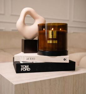 Amber Fie Xxl Luxury Glass Amber Candle