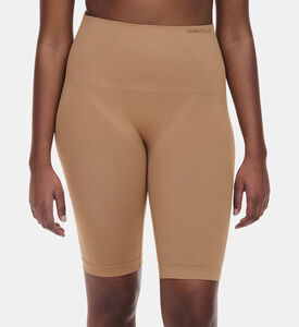 شورت طويل عالي الخصر