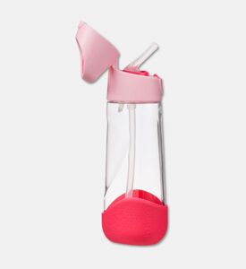 B.Box Soft Silicone Straw Bottle, Light-pink, Packshot View