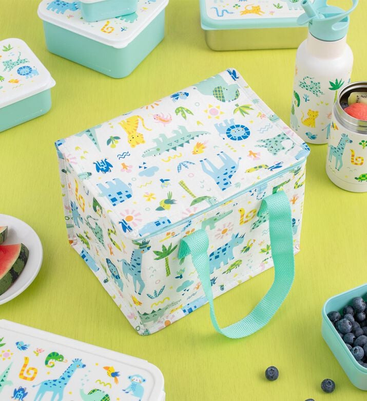 A Little Lovely Company Cool Bag 5.5l - Jungle, Packshot View