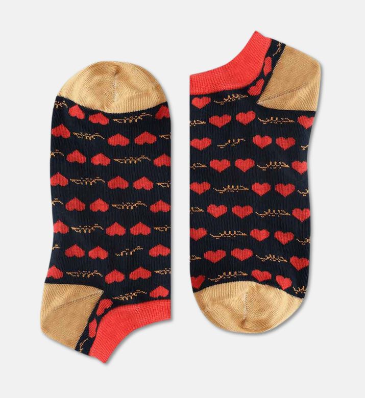 Sikasok Black Habibi Short Men Socks, Packshot View