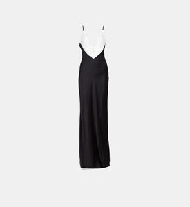 Vito Lace Charmeuse Maxi Slip Dress Vito Lace Charmeuse Maxi Slip Dress