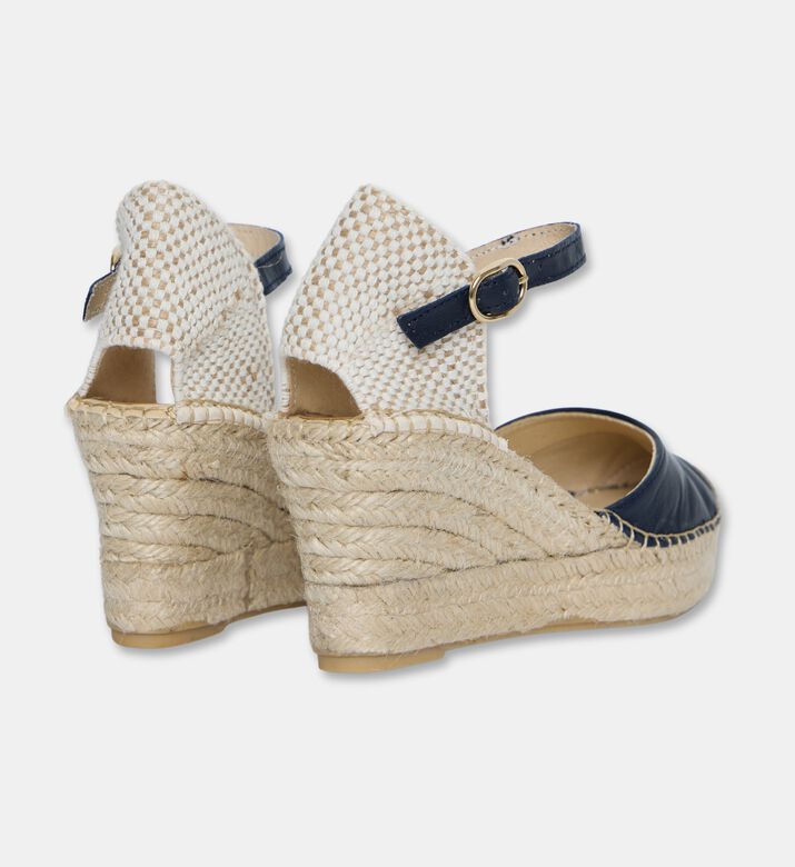 Salvi Shoes Wdg Sndl, Dark-blue, Eu-39, Packshot View