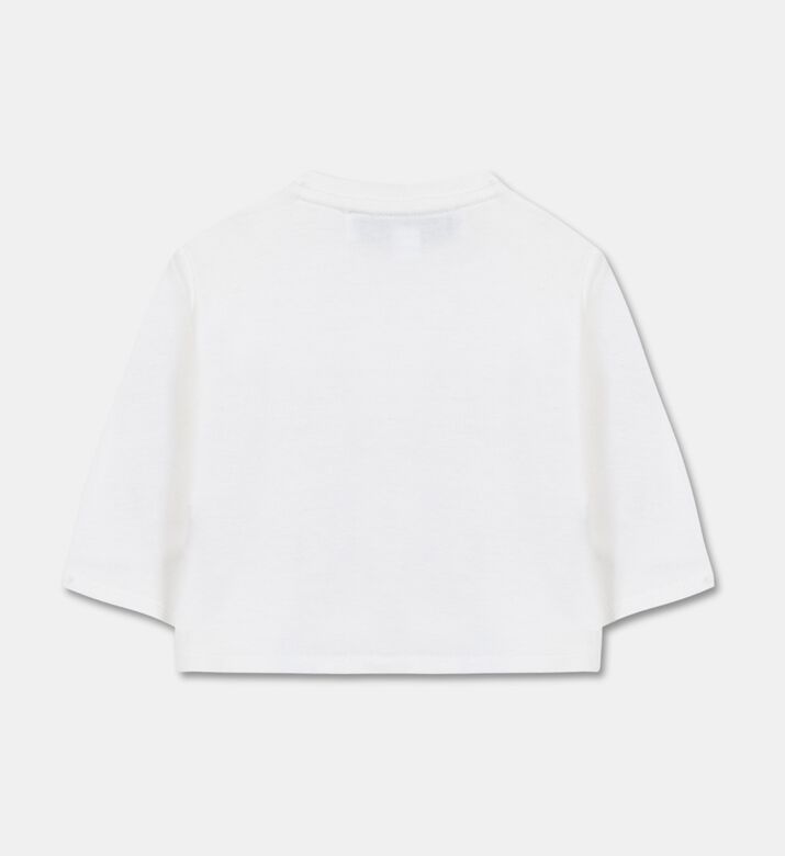 Tartine et Chocolat Castle-print Long-sleeve T-shirt, Packshot View