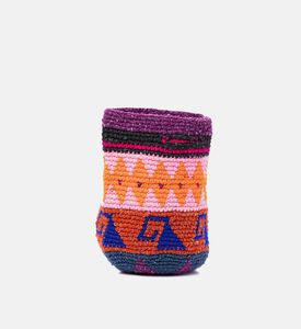 حقيبة بتصميم فطر مطرز