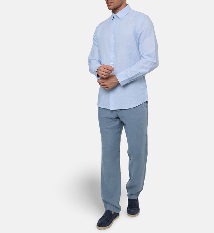 Galeries Lafayette Shirt Hali, Blue, 43-44, Model View