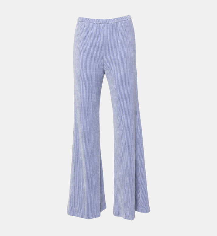 Ribbed Flared Pants