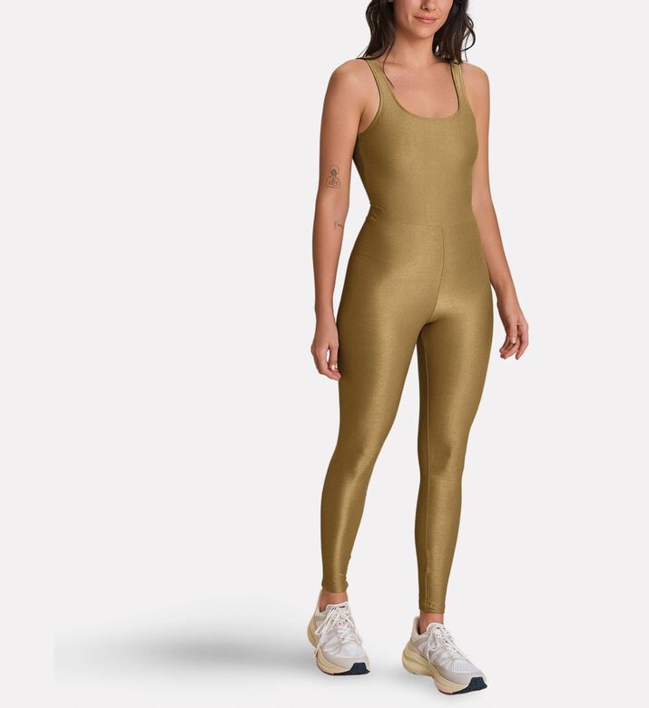 LIVE! Allure Adaptiv Jumpsuit, Gold, L, Model View