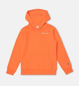 سويت شيرت بغطاء رأس بطبعة شعار