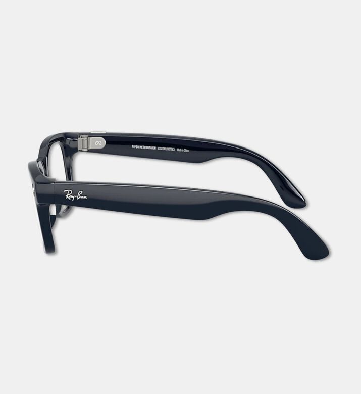 Rayban Smart Tech Wayfarer Style Integrated Camera Sunglasses, Blue, Packshot View