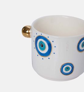 وعاء أزهار نزار دائري سيراميك