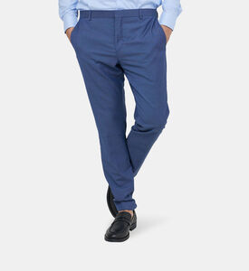 Virgin Wool Tapered Trousers