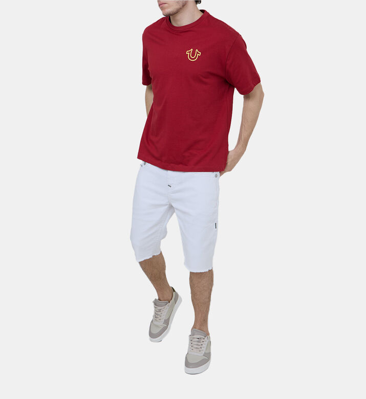 Logo Overseam Puff T-shirt